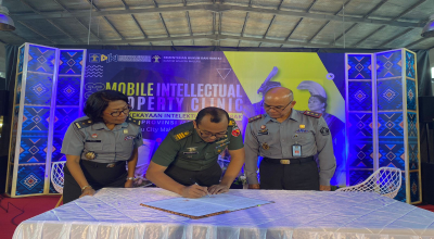 Penandatanganan MOU dengan Kanwil Kementrian Hukum dan HAM Provinsi Maluku tentang