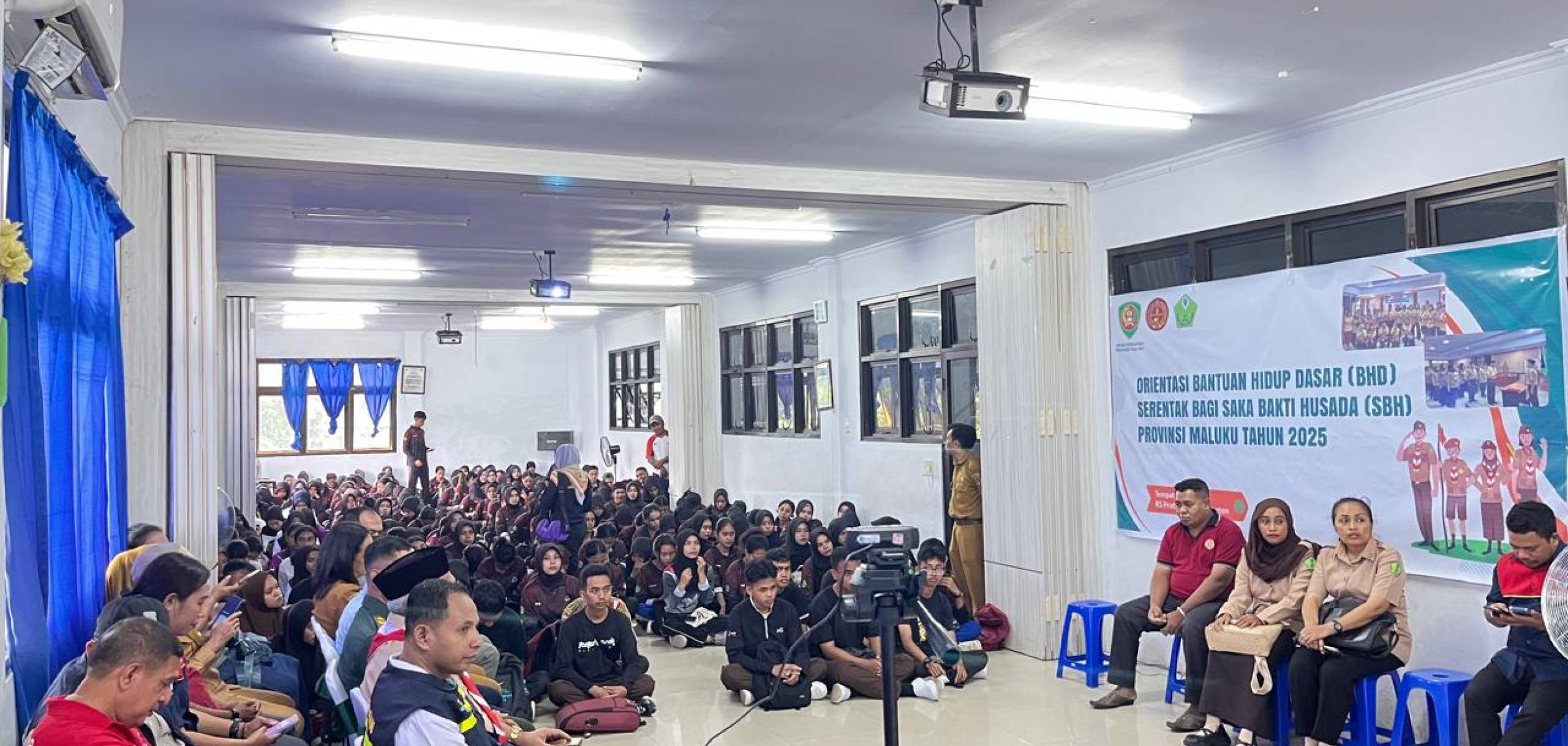 Orientasi Bantuan Hidup Dasar (BHD) Serentak Bagi Saka Bakti Husada (SBH) Provinsi Maluku Tahun 2025