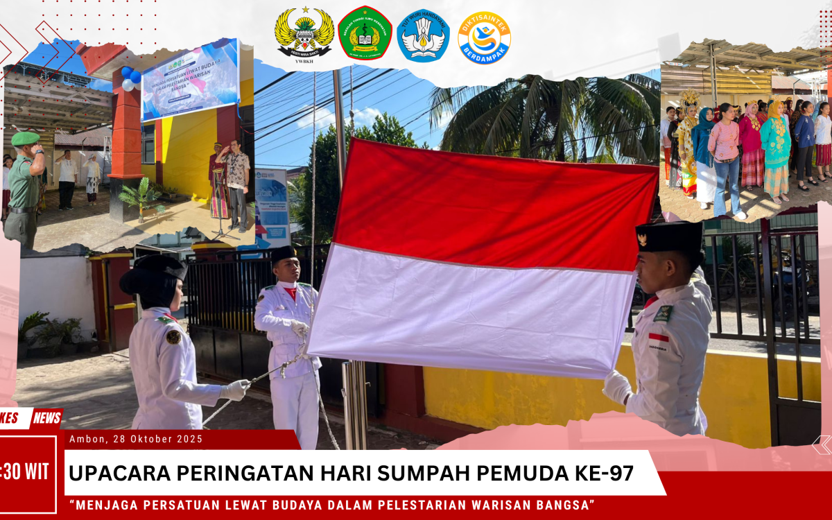 Bangkitkan Semangat Kebangsaan, BEM STIKes Latumeten Selenggarakan Upacara Peringatan Hari Sumpah Pemuda ke-97